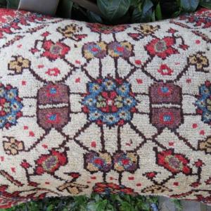 Rare rug pillow
